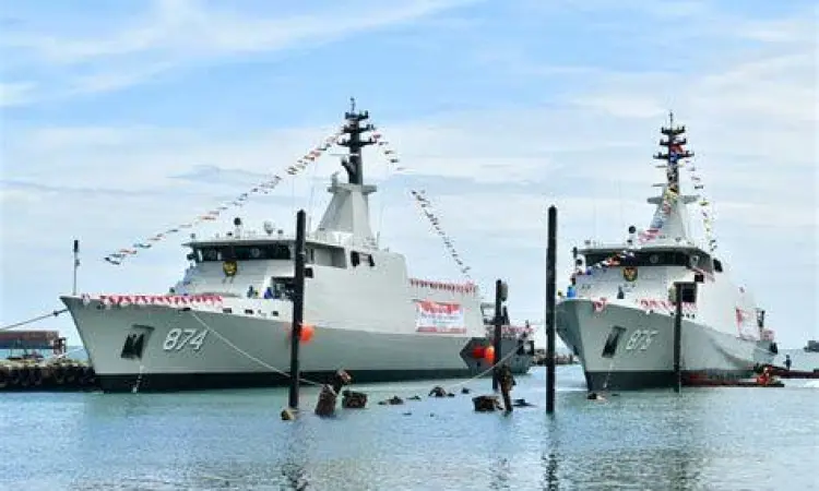 Patroli rutin TNI AL di wilayah perbatasan laut Indonesia