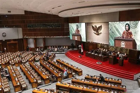 Regulasi HAM Nasional Suasana sidang mengenai regulasi HAM di Indonesia