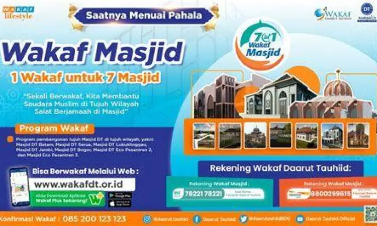 Pembangunan Fasilitas Umum Wakaf Contoh realisasi wakaf khairi melalui pembangunan fasilitas umum