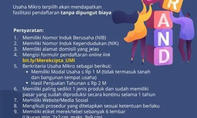Proses pendaftaran merek dagang untuk UMKM