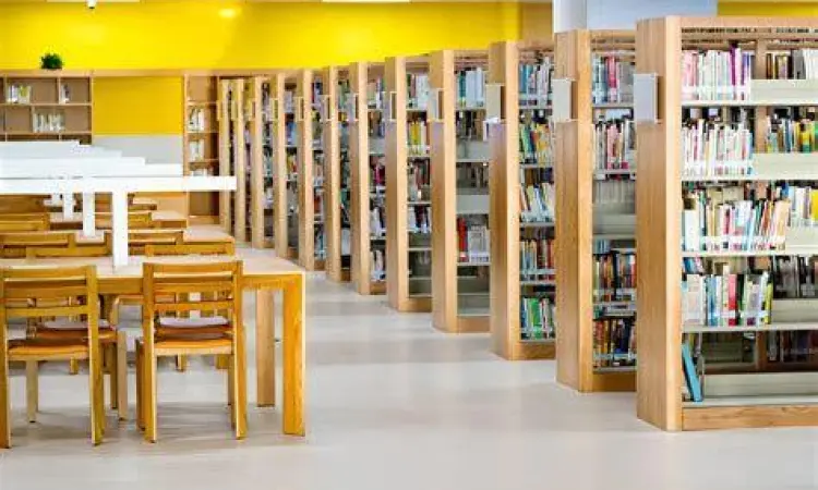 Sarana Prasarana Sekolah Fasilitas perpustakaan sekolah modern