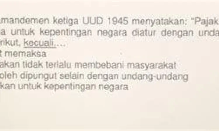 Landasan Hukum Pajak Buku UUD 1945 dan dokumen pajak