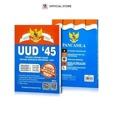 Landasan Hukum Indonesia Buku UUD 1945 dan KUHP sebagai landasan hukum