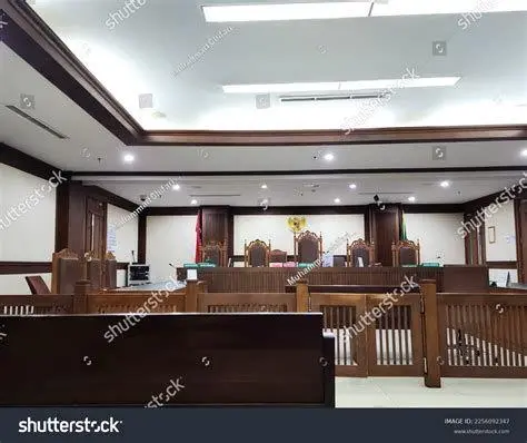 Ruang Sidang Mahkamah Agung Suasana ruang sidang pengadilan di Indonesia