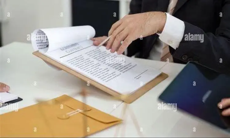 Konsultasi hukum untuk tinjauan kontrak