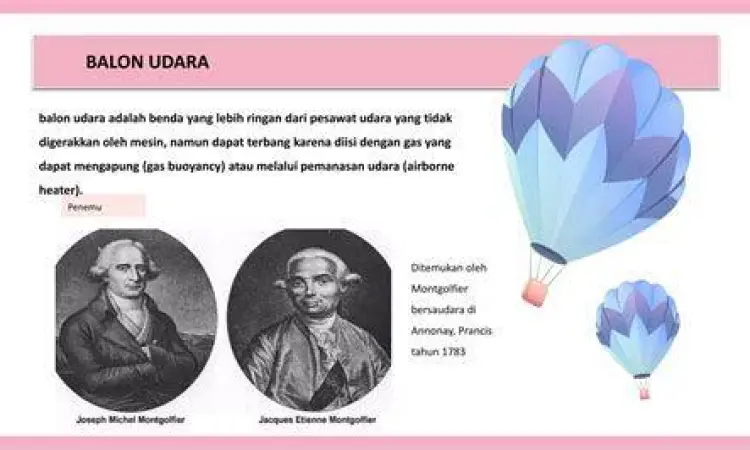 Balon Udara Panas Prinsip gaya angkat pada balon udara panas