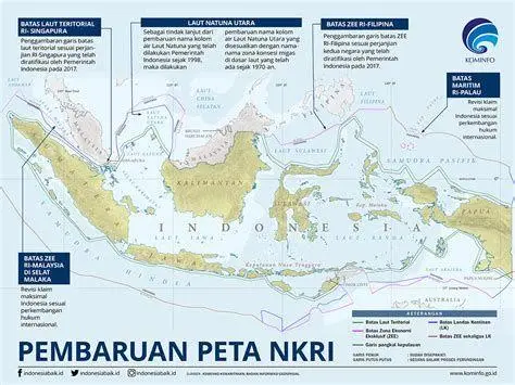Wilayah NKRI dari Sabang sampai Merauke Peta wilayah Indonesia yang menggambarkan persatuan nusantara