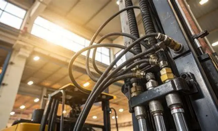 Sistem hidrolik pada forklift industri