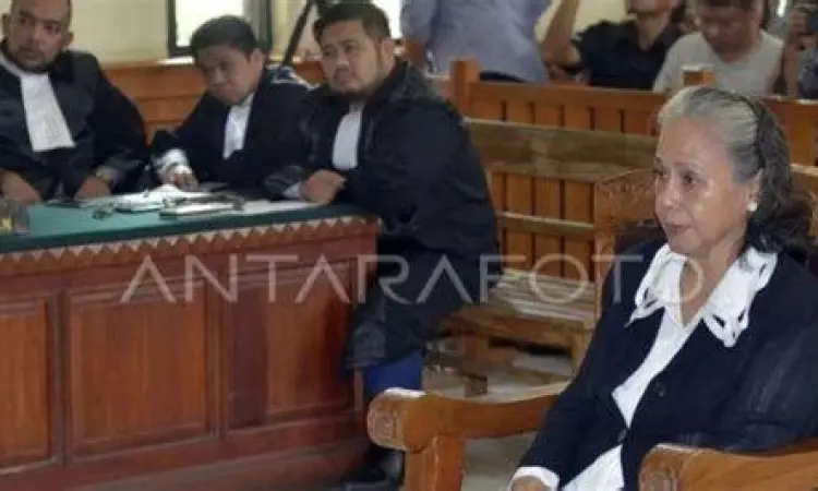 Proses persidangan kasus Angeline di Bali