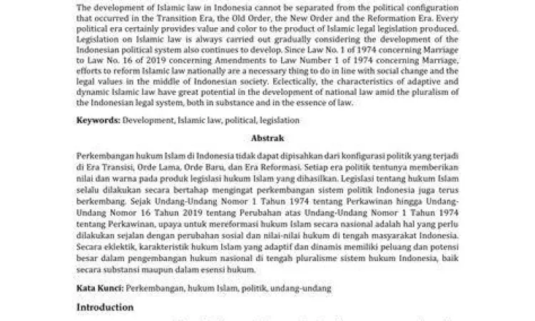 Hukum dan Politik Ilustrasi hubungan hukum dan politik di Indonesia