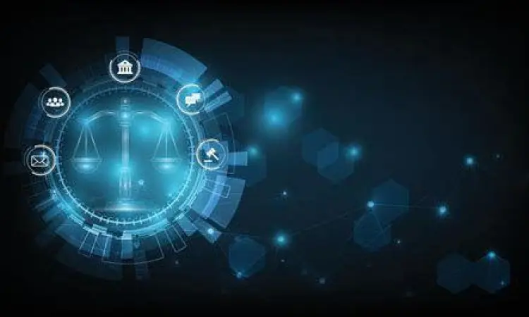 Hukum Positif dan Teknologi Ilustrasi hukum digital dan tantangan masa depan