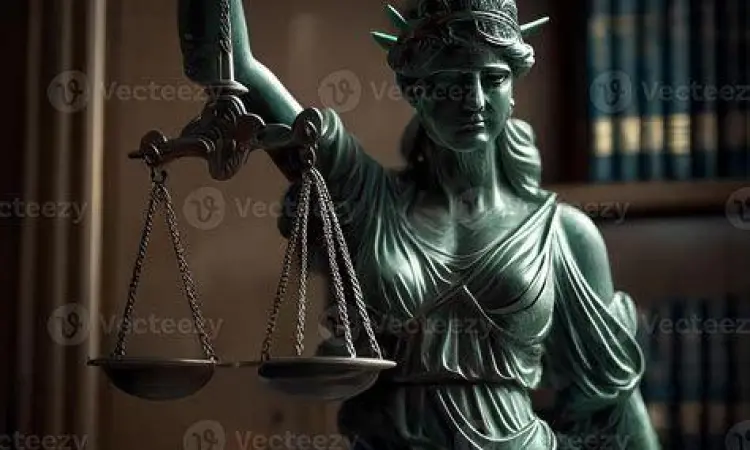 Patung dewi keadilan sebagai simbol moralitas hukum