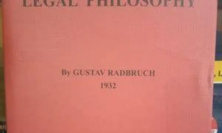 Teori Tiga Nilai Dasar Hukum Buku teks filsafat hukum yang membahas teori Radbruch