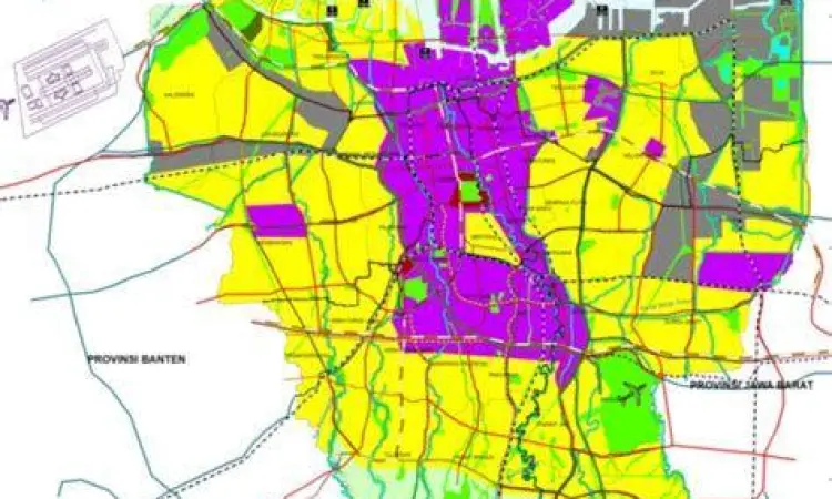 Tata Ruang Perumahan Kawasan pemukiman dengan tata ruang kota yang teratur
